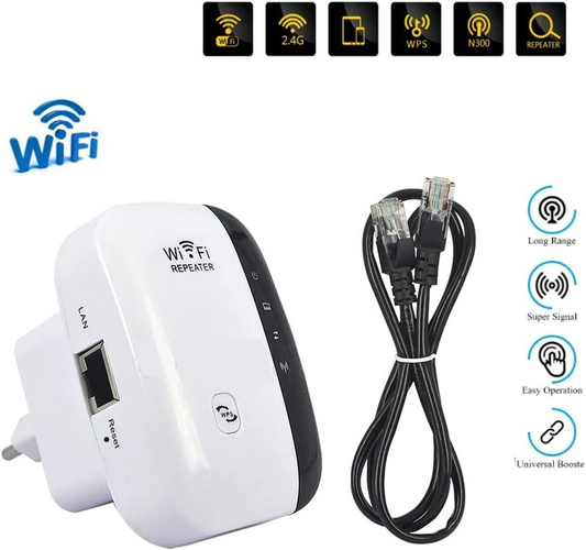 WLAN Signal Repeater Wireless Amplifier Range Extender Router LAN Access Point - Medaid International