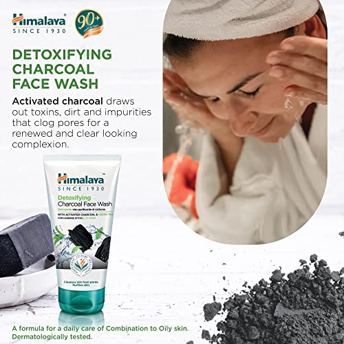 Himalaya Detoxifying Charcoal Face Wash 150ml - Medaid International