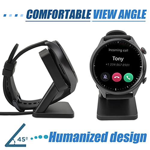 RukuHot - Charger Stand for Amazfit GTR 2, GTR 2e, GTS 2 Mini, USB Cable Included