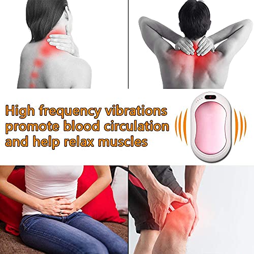 Comblu - Rechargeable 10000mAh Hand Warmers with Temperature Display, 3 Heat Levels