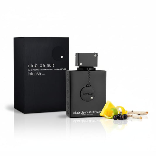 ARMAF club de nuit intense Man EDT Men New in Box, Black , 3.6 Fl Oz - Medaid International