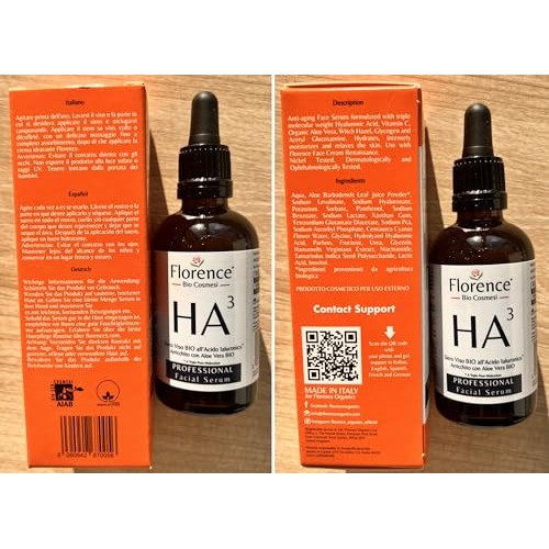 Hyaluronic Acid Serum for Face – 100% Pure with Niacinamide. Anti-Aging, Hydrating Facial Serum for Plumper, Smoother Skin – Clarifying, Plumping, Ideal for Blemish-Prone Skin and a Radiant Complexion - Medaid International