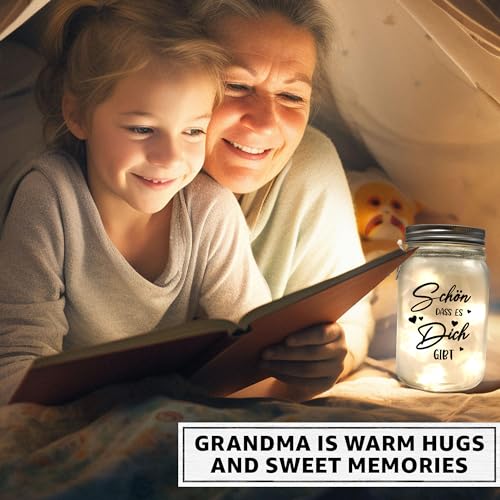 Charfia - LED Bottle Light Gift for Women with Heartfelt Saying, Perfect for Christmas & Birthdays