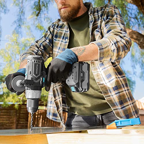 Cecotec - Brushless 20V Impact Drill with 4000mAh Battery & 2000rpm Speed