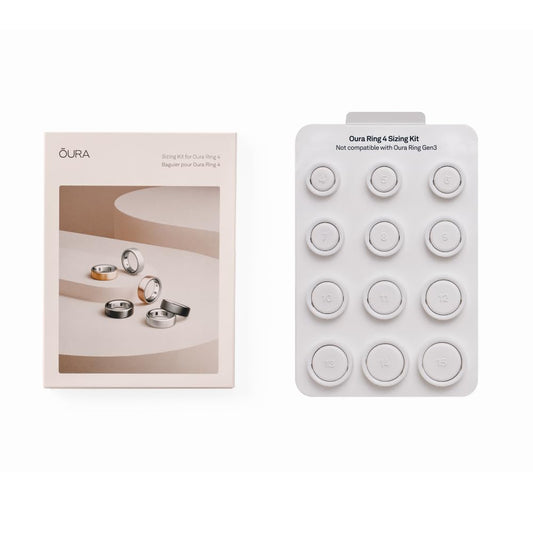 Oura Ring 4 Sizing Kit - Size Before You Buy The Oura Ring 4 - Unique Sizing, Not Standard US Ring Sizes - Receive Credit for Purchase - Medaid International