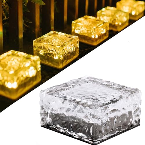 SolarGlow - Waterproof Solar Paving Stones Outdoor Light for Garden Pathway