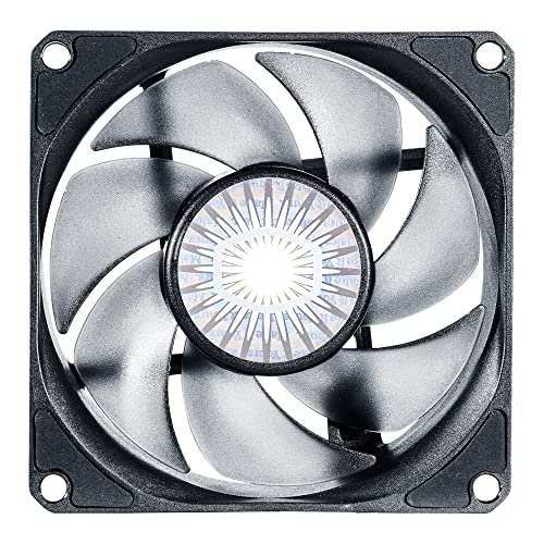 Cooler Master - SickleFlow 80 Case & Cooling Fan, 80mm, 30 CFM, Quiet Operation