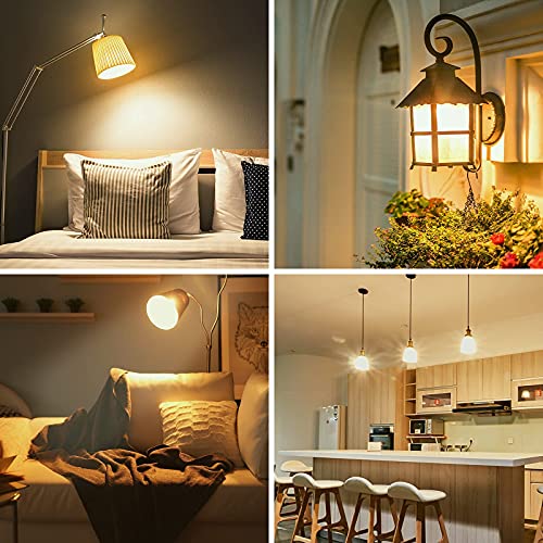 Lepro - E27 G45 Golf Ball LED Bulbs, Warm White 2700K, 2.5W, Pack of 5