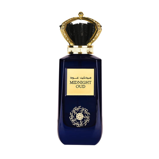 Ard al Zaafaran Midnight Oud Eau De Parfum Spray for Unisex, 3.4 Ounce - Medaid International
