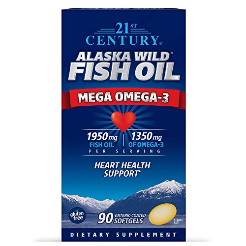 21st Century Alaska Wild Fish Oil Softgels, 90 Count - Medaid International