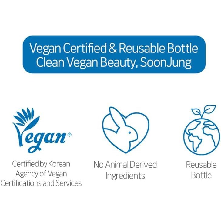 ETUDE SoonJung pH5.5 Relief Toner, Toner for Face, Hydrating Toner for Sensitive Skin, Vegan Face Toner, Panthenol, Madecassoside, Moisturizer, Korean Skin Care, Korean Toner, Beauty (6.76 Fl Oz) - Medaid International