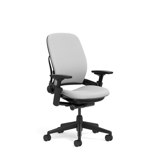 Steelcase Leap Office Chair, Black Frame and Cogent Connect Nickel Fabric - Medaid International