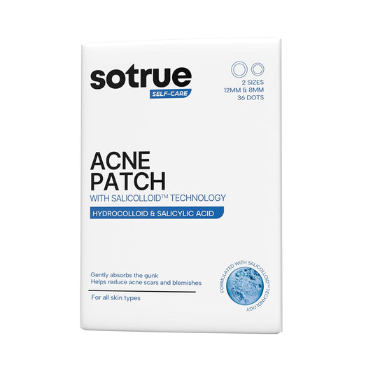 SOTRUE Acne Pimple Patches For Face | For Active Surface Acne | Hydrocolloid Waterproof Patches | Absorbs Pimple Overnight, Reduces Excess Oil | Suits All Skin Types (36 Patches) - Medaid International