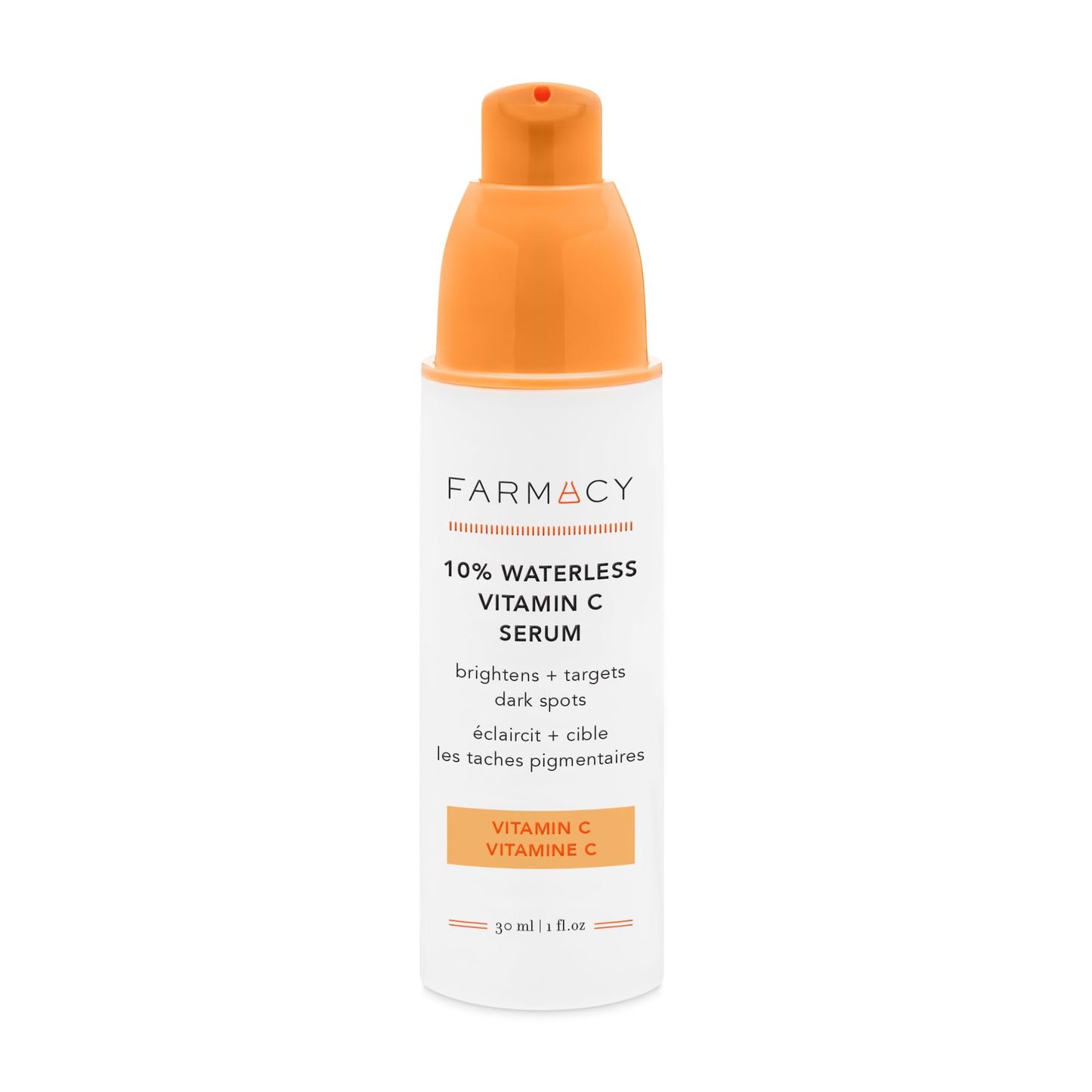 Farmacy 10% Vitamin C Serum for Face - Brightening Vitamin C Face Serum to Firm + Smooth Skin Texture - L Ascorbic Acid + Tangerine Peel Infused Skin Care to Hydrate and Even Skin Tone (30ml) - Medaid International