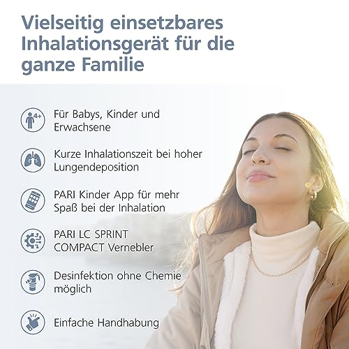 Pari - Compact2 Lower Respiratory Inhaler for Targeted Inhalation Therapy