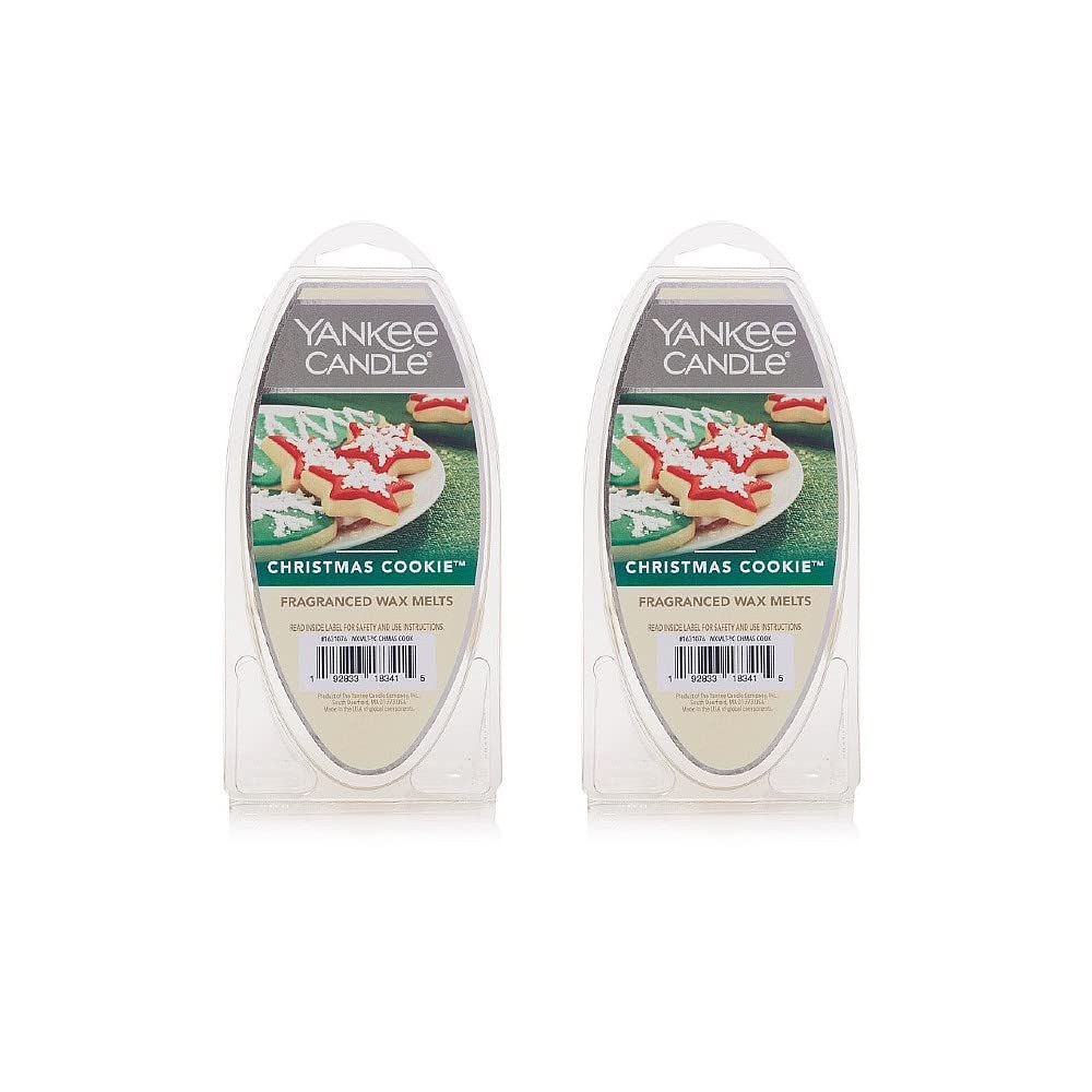 Yankee Candle Set of 2 Fragranced Wax Melts - Christmas Cookie - Medaid International