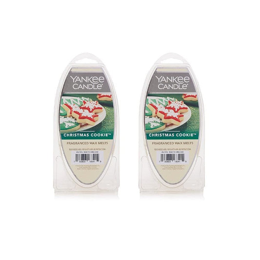 Yankee Candle Set of 2 Fragranced Wax Melts - Christmas Cookie - Medaid International