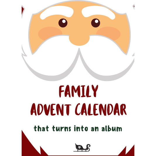 Family Advent Calendar That Turns Into An Album: Christmas Countdown Activity Book For Kids & Family including Crafts, Games, Challenges & more ideas! - Medaid International