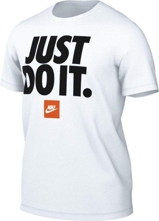 Nike Men's Club Just Do It Graphic T-Shirt, White - Medaid International