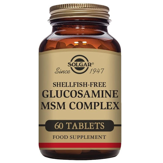 Solgar Glucosamine MSM Complex Tablets, 60 Count - Medaid International