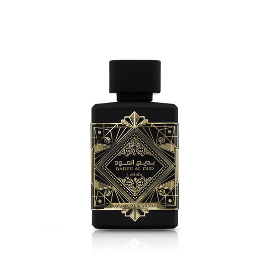 Lattafa Perfumes Bade'e Al Oud, Oud for Glory for Unisex Eau de Parfum Spray, 3.4 Ounce - Medaid International