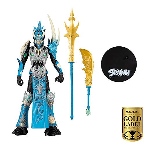 See Toys - Exclusive McFarlane 7" Mandarin Spawn, Gold Label Series