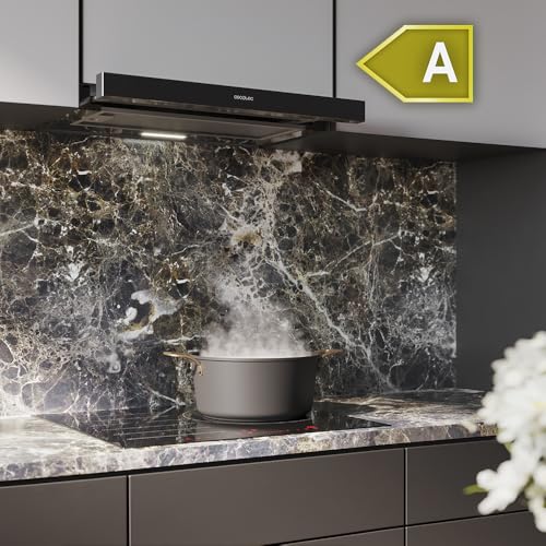 Cecotec - 60 cm Telescopic Extractor Hood, 70 W Motor, 350 m3/h Suction Power