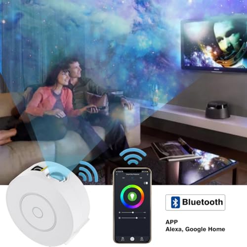 Nunet - Smart Galaxy Projector with App Control, Alexa & Google Home Compatible
