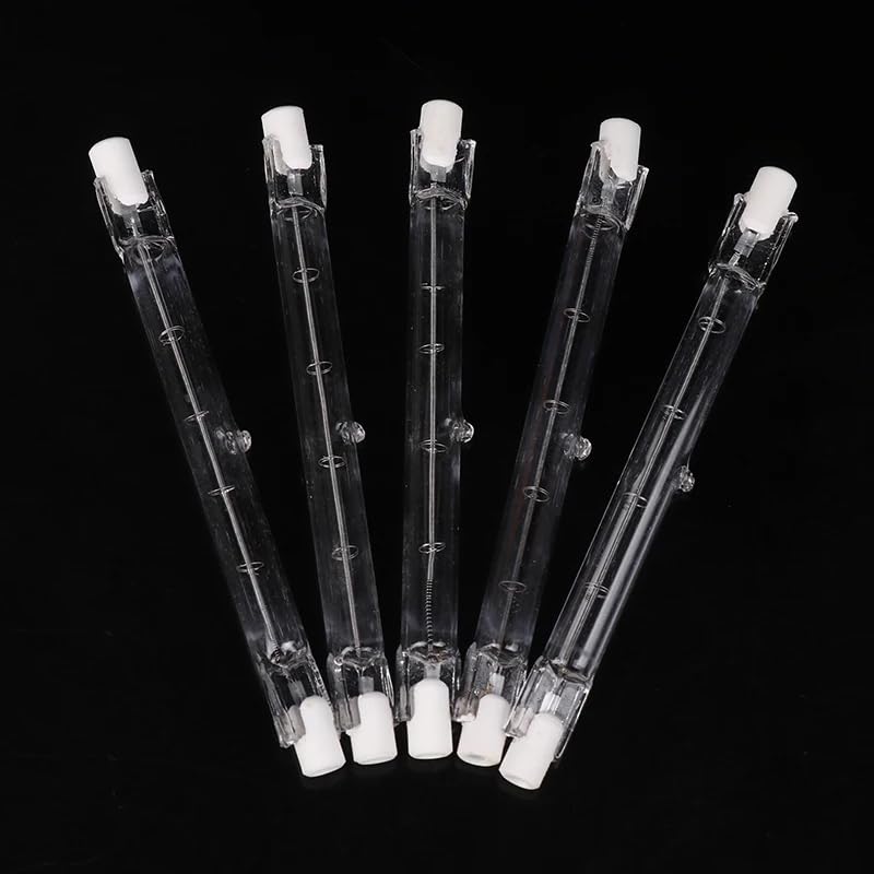 Ledloclb - 5PCS R7s Halogen Light Bulbs, 220-240V, 500W, 118mm, High Colour Temperature