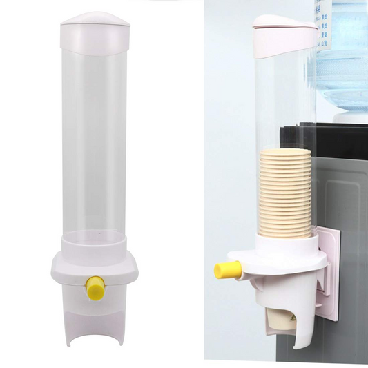 Cup Dispenser Pull Type Paper Water Disposable Button Press Cup Remover Holder For Home Offices Shops And Hospital - Medaid International