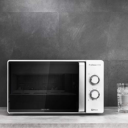 Cecotec - ProClean 4010 Microwave, 23L, 700W, Ready2Clean Coating, 6 Levels