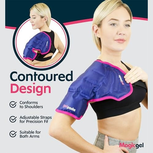 Magic Gel - Hand-Warm or Cold Pack in Glove Shape for Targeted Relief