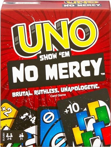 UNO Show ‘em No Mercy Card Game for Kids, Adults & Family Night, Parties and Travel - Medaid - Lebanon