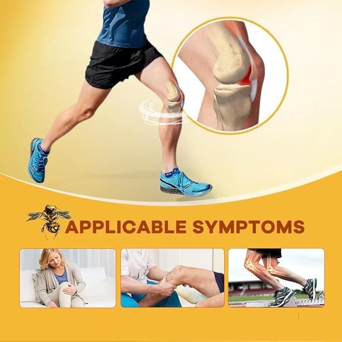 3PCS Bee Venom Gel, Professional gel for Joints, Knees, Back and neck (Pack of 3) - Medaid International