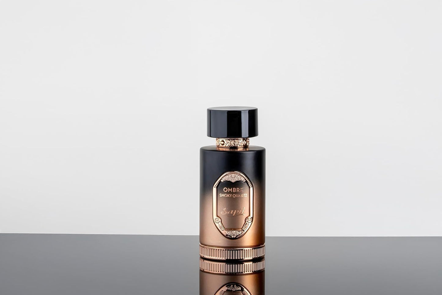 Sapil Ombre Smoky Quartz Unisex Eau De Parfum - Spiced Vanilla, Honey & Tonka Blend - Long-Lasting Warm Aromatic Perfume - 3.38 oz - Medaid International