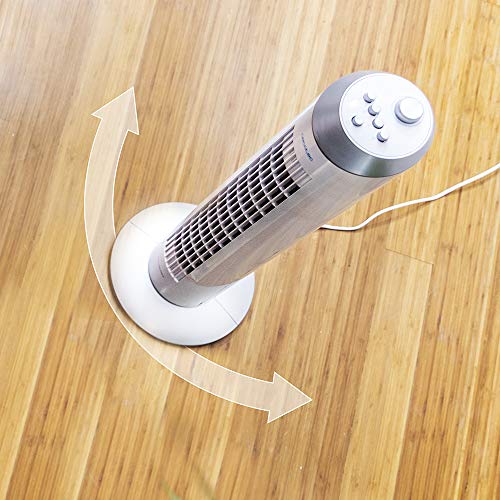 Cecotec - EnergySilence 8090 Tower Fan, 60W, Oscillating, 3 Speeds, 8-Hour Timer
