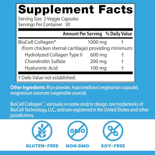 Doctors Best Hyaluronic Acid+ Chondroitin Sulfate, Supports Joint & Skin Health, Non-GMO, Gluten Free, Soy Free 60 Veggie Capsules - Medaid International