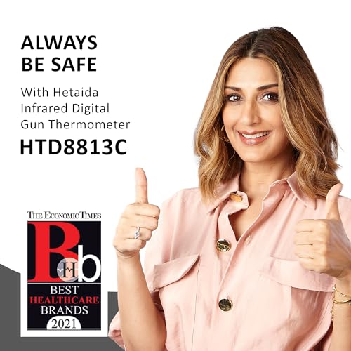 Carent - Infrared Non-Contact Thermometer for Infants & Adults | LCD Display, CE & FDA Certified, 3-Year Warranty