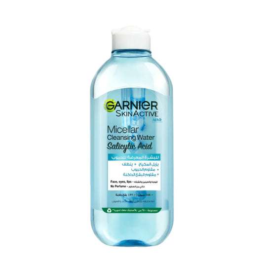 Garnier Fast Clear Micellar Water with Salicylic Acid for Acne Prone Skin 400ml - Medaid International