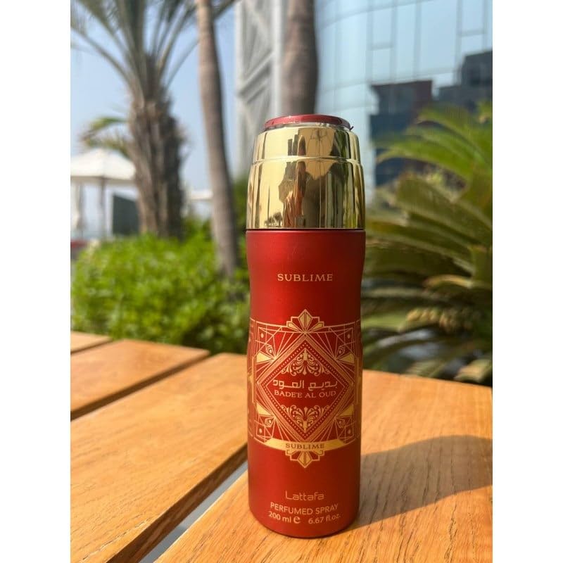 Sublime Oud Deodorant Spray by Lattafa - Medaid International