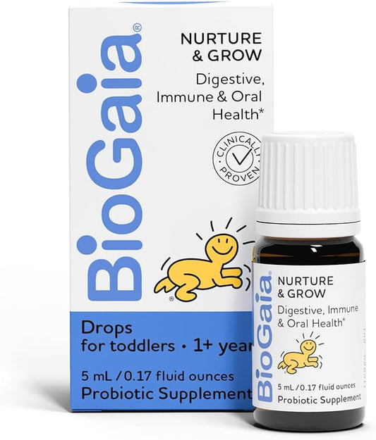 BioGaia Nurture & Grow Toddler Probiotic | Ages 1+ | 25-Day Supply - Medaid - Lebanon