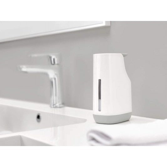Joseph Joseph Slim Compact Soap Dispenser with Non-Drip Nozzle, Gray - Medaid International