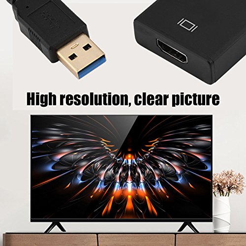 Fosa - USB 3.0 to HDMI Video Adapter with Transfer Cable for Windows
