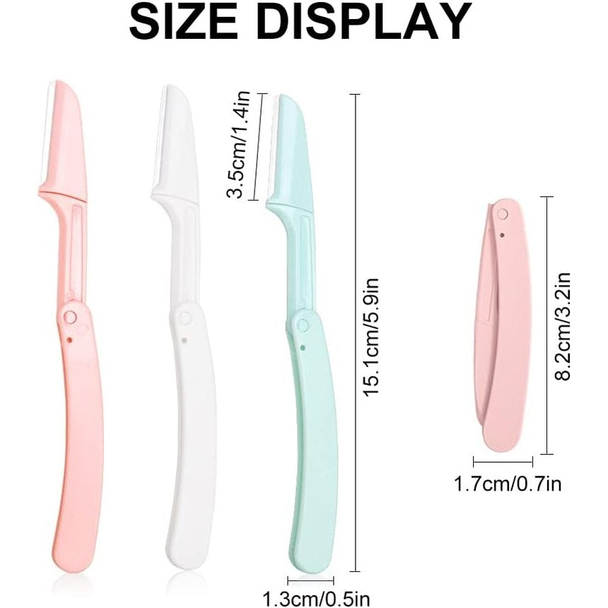 Foldable Face Razors (3 pcs) - Medaid International
