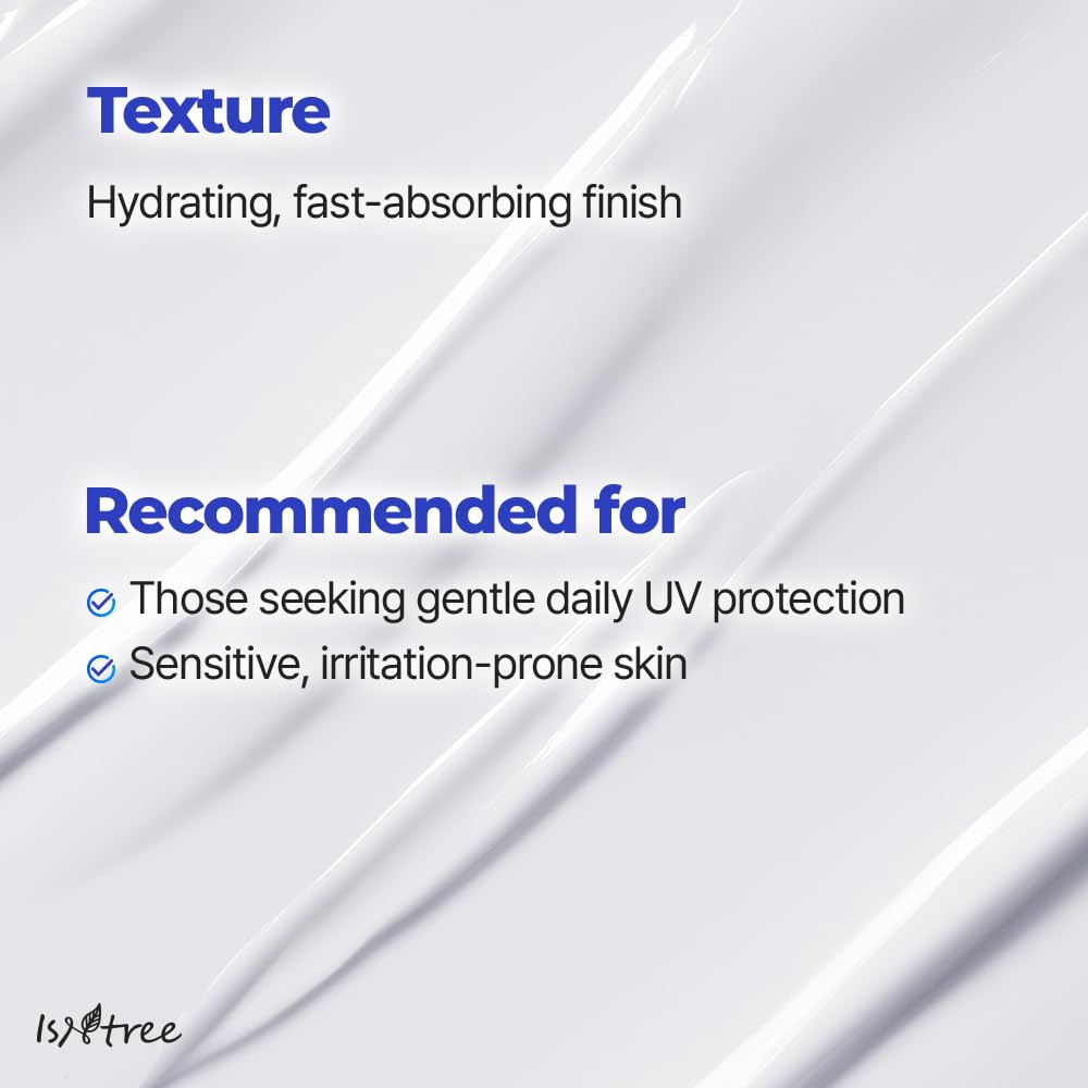 ISNTREE Hyaluronic Acid Daily Sun Gel 50ml, 1.69 fl oz | SPF 30 | Korean Skincare | Moisturizing | No White Cast | Lightweight | Mild Formula | Daily SPF | Korean Sunscreen | Broad Spectrum - Medaid International
