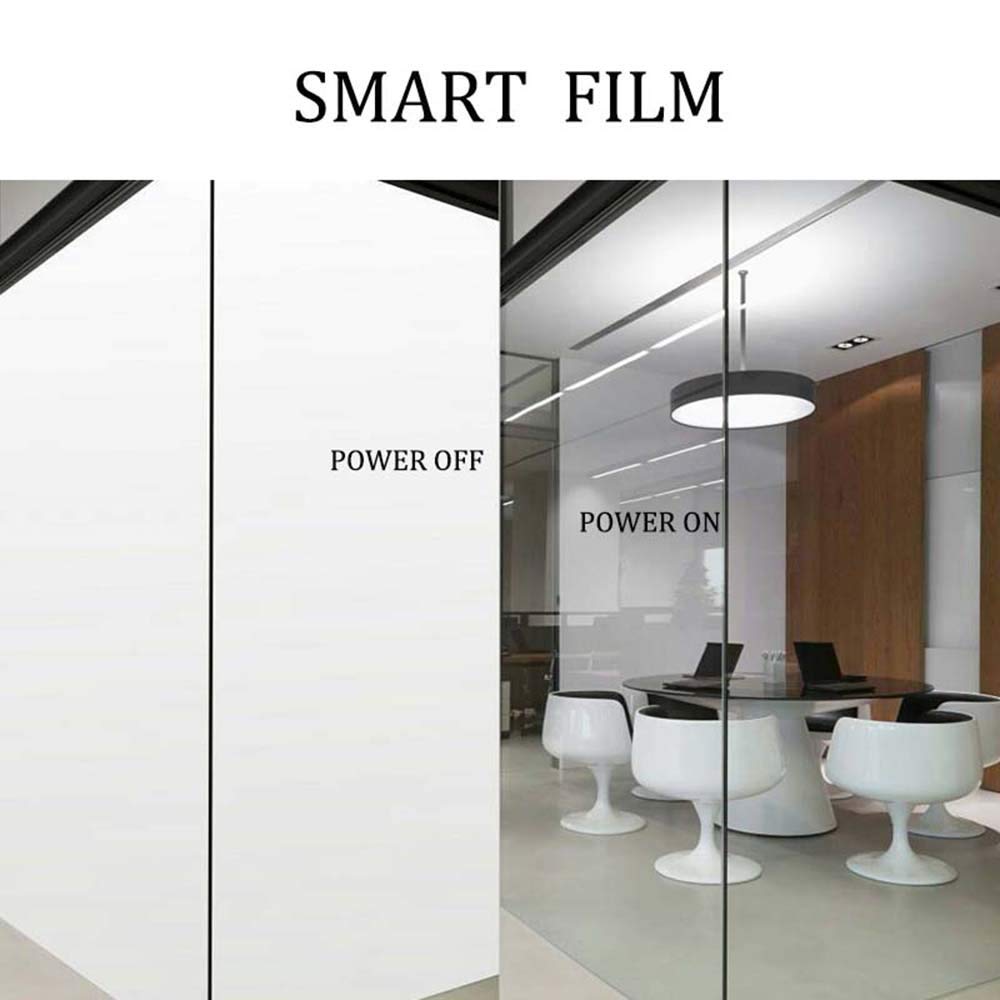 Switchable Adhesive Smart Film PDLC Electronic Smart Tint Glass Sticker for Home Office Window, 6Inch x 8.2Inch - Medaid International