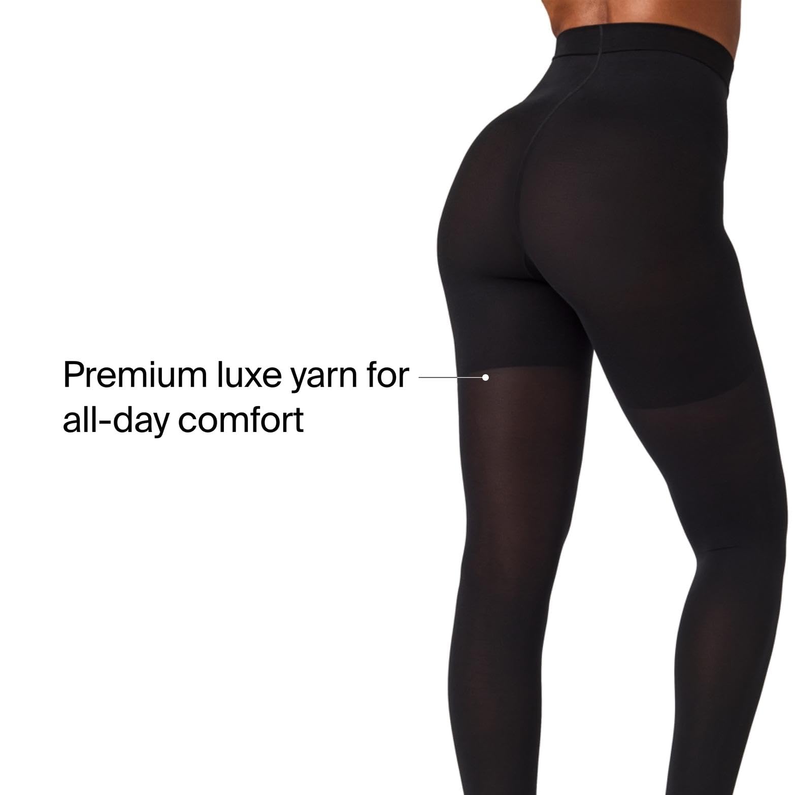 SPANX Tights for Women Tight-End Tights Very Black b - Medaid International
