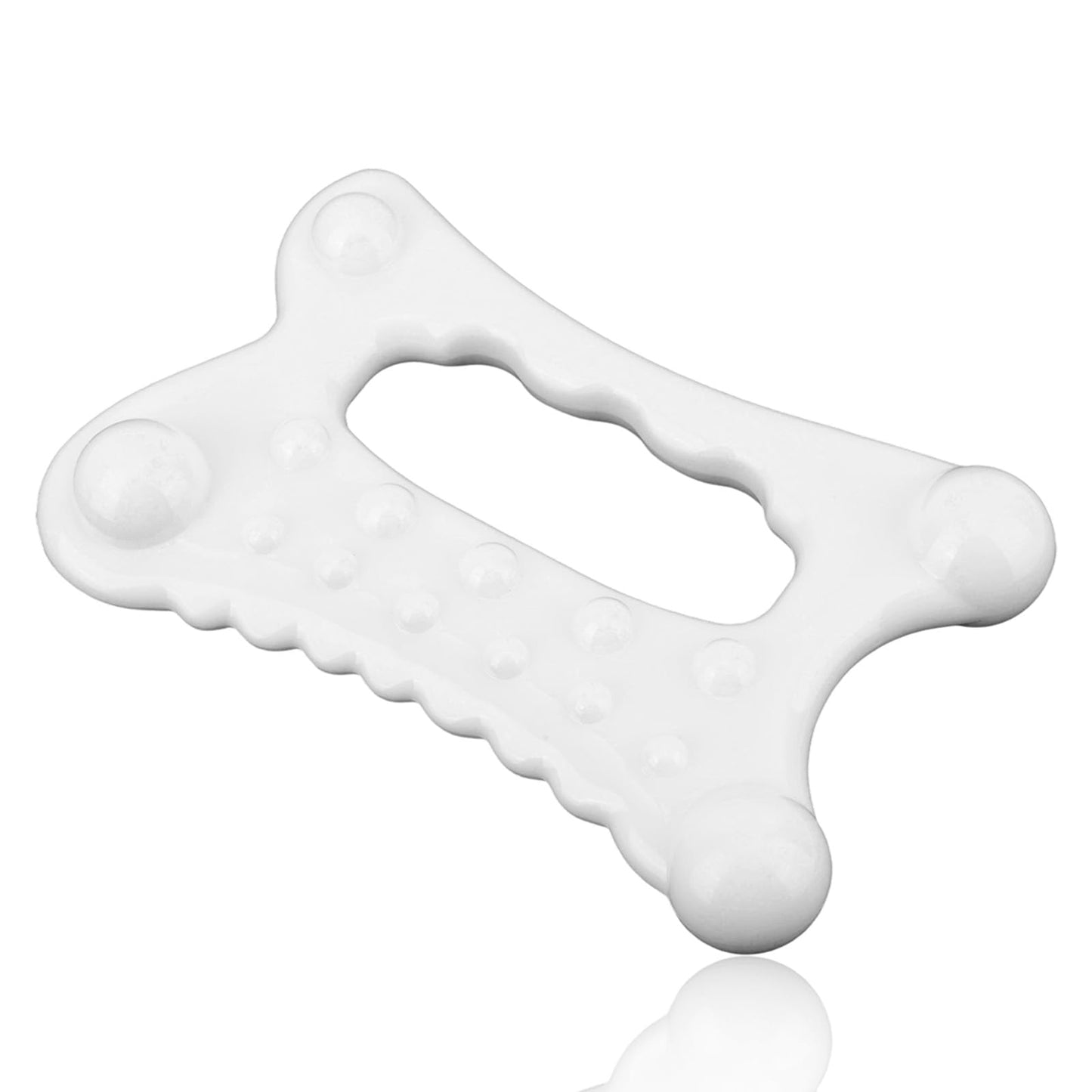 Gua Sha Massage Tool, Dual Row Massage Facial & Body Gua Sha Tool Skin Tightening Korean Face Massager for Women Men - Medaid International