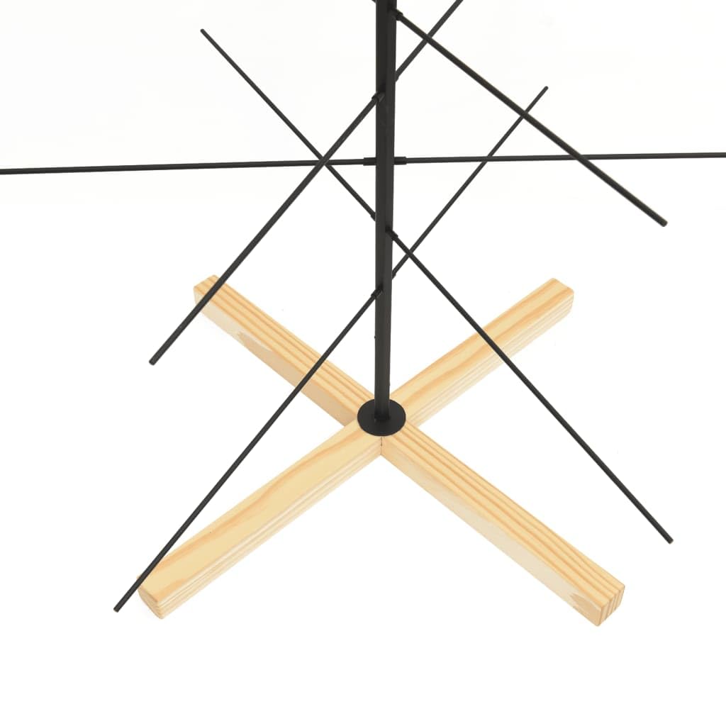 vidaXL, Minimalist Metal Christmas Tree, Trendy Holiday Accent, Sleek Decor for Your Modern Living Space - Medaid International