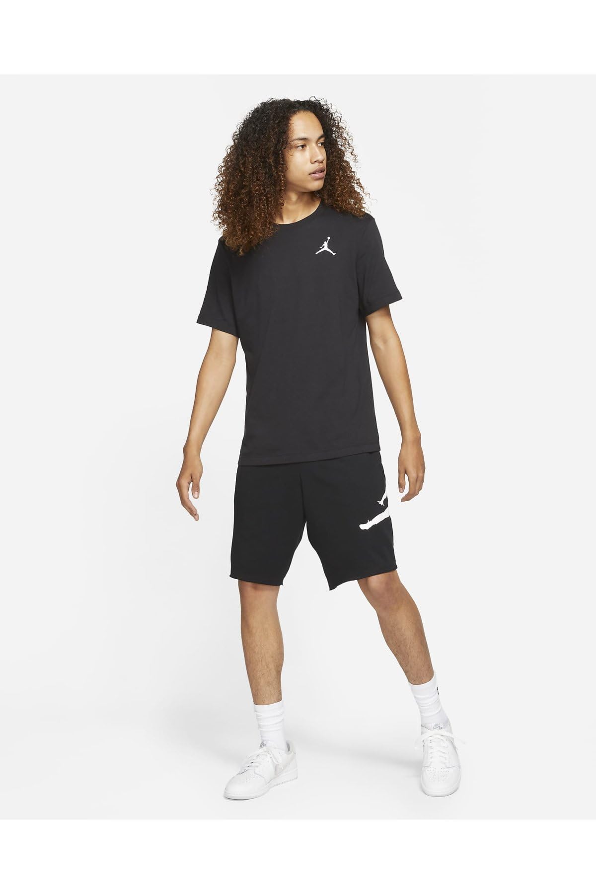 Men's Jordan Black Jumpman Emblem T-Shirt - 2XL - Medaid International